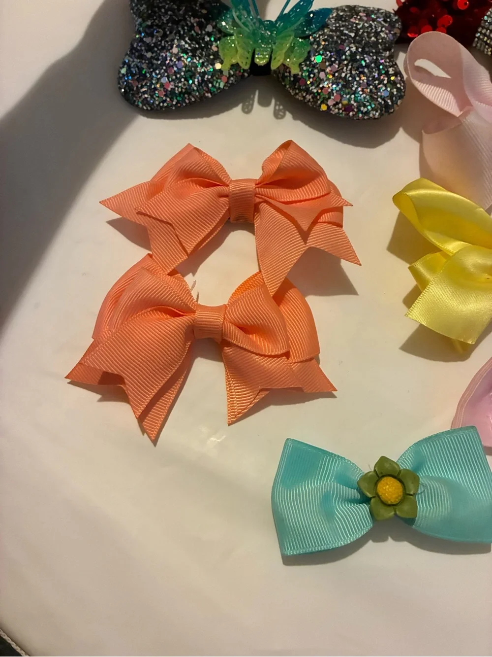 Kids Hair Bow Set -